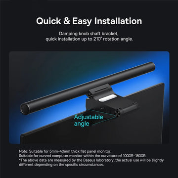Baseus Screen Light Desk Lamp Computer Light Screen Hanging Light New Table Lamp LCD Monitor Laptop Light USB Study Read Lamp Apsilon