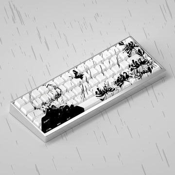 130 Key Tokyo Ghoul Theme Kaneki Ken Keycaps Cool Key Cap PBT Cherry Profile for Cherry MX 61 63 64 68 87 104Mechanical Keyboard Apsilon