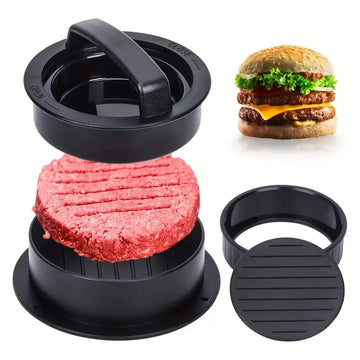 Burger Press Mold & Patty Press Maker -3 in 1 stuffed hamburger patty maker Perfect for Beef,Chicken Patties-Kitchen Press Tool Apsilon