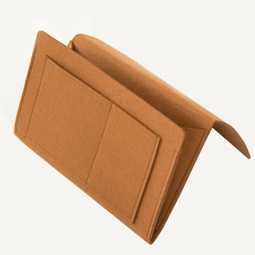 Storage Hang Bag Felt Dormitory Bed Sofa Bedroom Carpet Store Content For CD Magazines, Stationery Pad Mobile Phones Sundries Apsilon