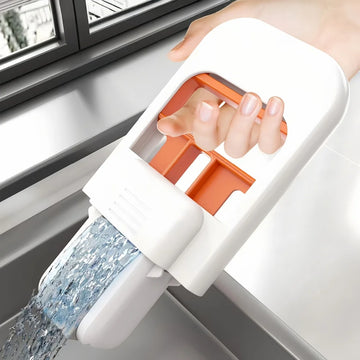 2/8pcs Self-Squeezing Desktop Mops Handheld Sponge Mop for Home Bathroom Kitchen Foldable Tabletop Scrubber Mini Cleaning Tools Apsilon