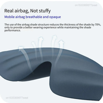Mijia Dreamlight 4S Eye Mask Sleep 3D Stereoscopic Sleep Aid for Men Women Adult for Sleeping Block Out Light Travel Blindfold Apsilon