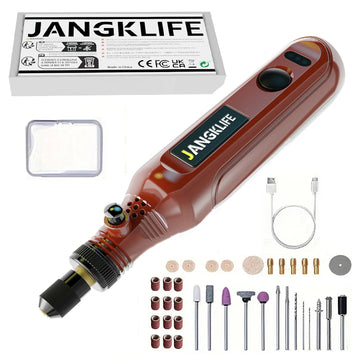 JANGKLIFE USB Cordless Rotary Tool Kit Woodworking Engraving Pen DIY For Jewelry Metal Glass Mini Wireless Drill Apsilon