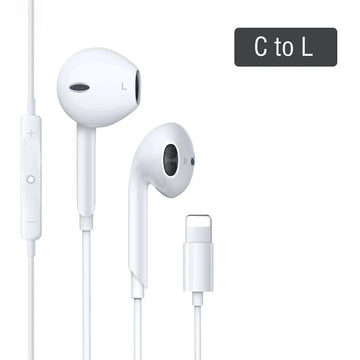 For Apple iPhone 15 14 13 Pro High-Fidelity Bluetooth Wired Headset Type-C 3.5mm Suitable For Samsung Xiaomi ipad Tablet Apsilon