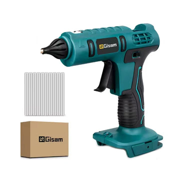 Podofo Electric Hot Melt Glue Gun Cordless Hot Melt Glue Gun With 11mm Glue Sticks Home DIY Repair Tool for Makita 18V Battery Apsilon