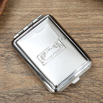 Metal Match-box With Striker Plate Waterproof Sealed Reusable Vintage Compact For Camping Hiking Emergency Kit Family Gifts Apsilon