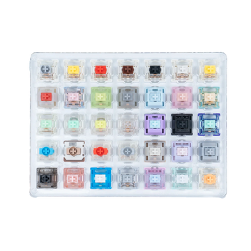 GATERON Switch Testing Tool G Pro 3.0 Customized DYI Hot Swap 35/20pcs Mechanical Keyboard Switch Sample Treasure Version Apsilon