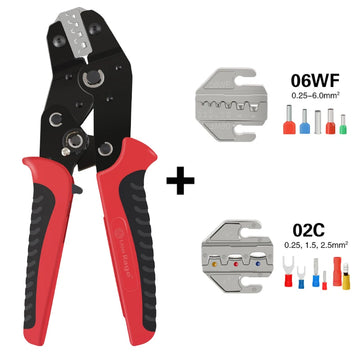 Crimping Tool Set Pressed Pliers Electrician Tools Electrical Terminals Clamp Electronics Pressing Connector Hand Jaws 58B 2549 Apsilon