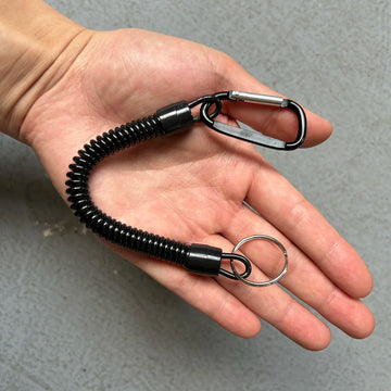 DNDYUJU elastisch spiraalkoord van TPU – blauw