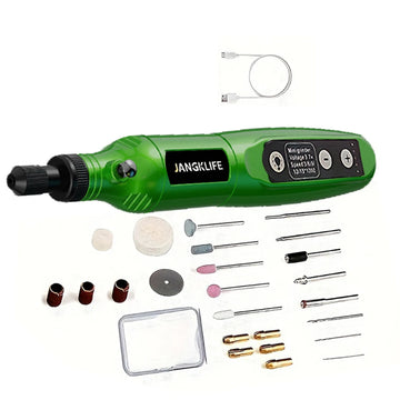 JANGKLIFE USB Cordless Rotary Tool Kit Woodworking Engraving Pen DIY For Jewelry Metal Glass Mini Wireless Drill Apsilon