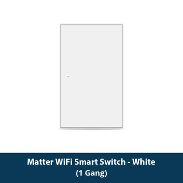 Zemismart Matter WiFi 1 2 3 4 6 Gangs Smart Wall Light Switch Neutral Required with Big Button SmartThings App Homekit Control Apsilon