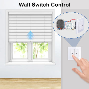Tuya Smart Life WiFi Curtains Switch Connected Roller Shutters Control Blinds Motor Google Home Alexa Electric Window LoraTap Apsilon