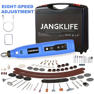 JANGKLIFE USB Cordless Rotary Tool Kit Woodworking Engraving Pen DIY For Jewelry Metal Glass Mini Wireless Drill Apsilon