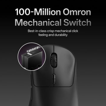 Rapoo VT3 GEN-2 Wireless Gaming Mouse 53g Lightweight 8KHz Polling Rate 26000DPI 10 Programmable Buttons Optical Sensor Apsilon