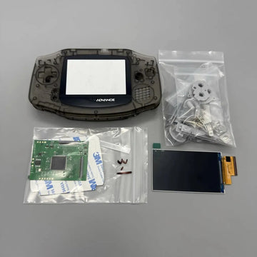 GBA IPS LCD No Cut Shell Required Easy to Install 2.9' IPS High Brightness LCD and Shell Kit for GameBoy Advance GBA Apsilon