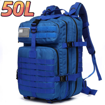 25L/50L 1000D Nylon Waterproof Trekking Fishing Hunting Bag Backpack Outdoor Rucksacks Tactical Sports Camping Hiking Apsilon