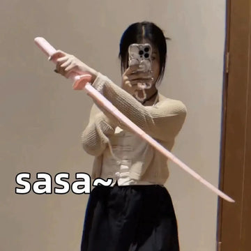 1/2/3PCS 3D Printed Gravity Straight Out Telescopic Samurai Stress Relief Toy Stretchable Cos Props Creative Folding Katana Gift Apsilon