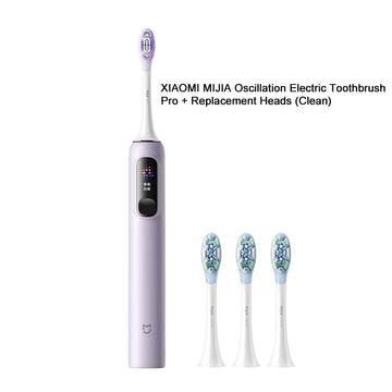 MIJIA Oscillation Electric Toothbrush Pro,Smart 4 Modes,IPX8 Waterproof Sonic Vibration Toothbrushes,180-day Battery Life Apsilon