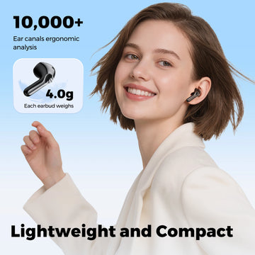 SOUNDPEATS Air6 HS Wireless Earbuds, Bluetooth 6.0 Headphones with 13mm Triple-Magnet Driver, LDAC Hi-Res Audio,Immersive Sound Apsilon