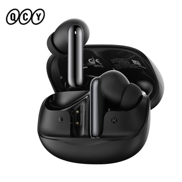 QCY Melobuds N50 ANC Bluetooth 5.4 Wireless Earphones Active Noise Cancellation 6 Mics Clear Call Earbuds Multipoint Connection Apsilon