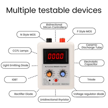 0V-3700V IGBT Voltage Transistor Tester Diode MOS Triode LED Voltage Capability MOV Withstanding Voltage Tester Apsilon
