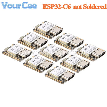 10pcs/1pc ESP32 Seeed Studio XIAO ESP32C6 ESP32C3 ESP32C5 WiFi 6+Bluetooth-compatible Ble 5 Zigbee Matter Wifi Development Board Apsilon