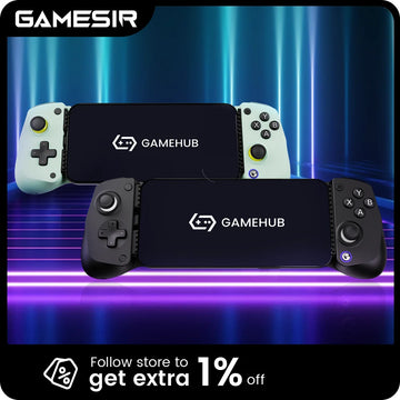 GameSir X5 Lite Game Controller for Android, iPhone 16/15, iPad mini - Hall Effect Joysticks, App Support for Mobile Gaming Apsilon