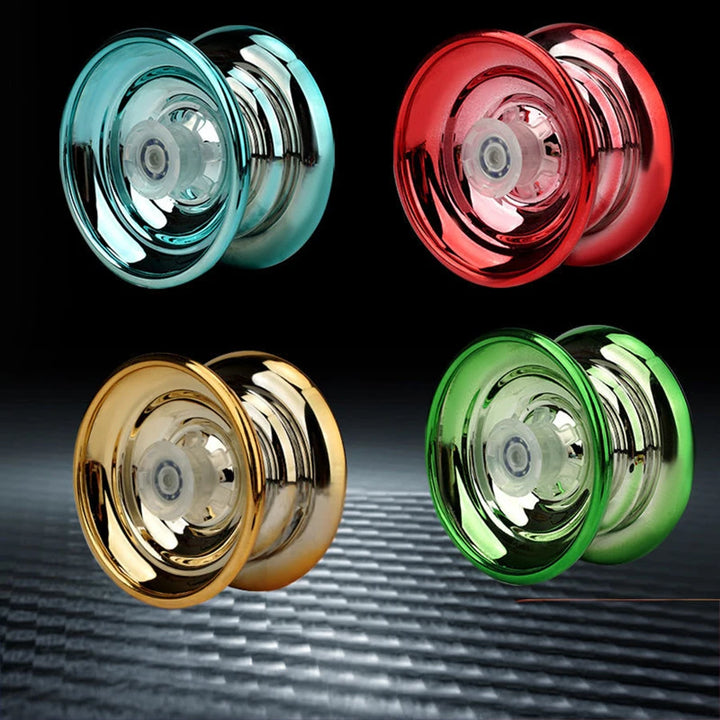 Children Beginners Professional Aluminum Metal Yoyo Ball, Competitive Yoyoball, Adult Kids Yoyoyoball with Accessories Apsilon