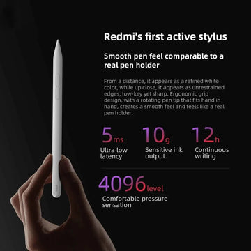 Xiaomi Redmi Smart Pen Redmi Stylus Pen for Redmi Pad Pro Tablet 5Ms Low Latency 240Hz Drawing Writing Redmi Pad Pro Pen Apsilon