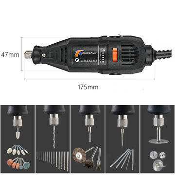 Engraver Electric Drilling Machine Mini Dremel Tool Electric Drill Mini 220V For Rotary Tools With Power Tools Accessories Apsilon