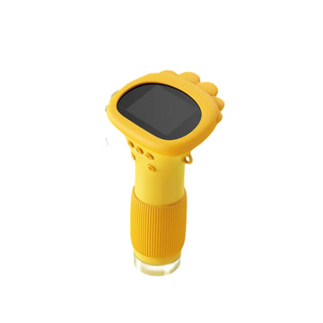 Microscope for Kids Pocket Portable 2 Inch IPS Screen 1000X Handheld Digital Microscopes with 8 Adjustable LED Lights Apsilon