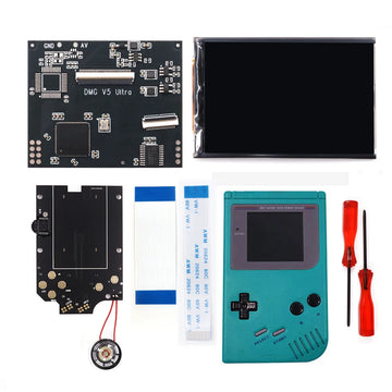 HISPEEDIDO For GameBoy DMG V5 IPS High Brightness Backlight LCD Ultra kits RIPS IPS LCD screen Mod For Game Boy DMG Classic menu Apsilon