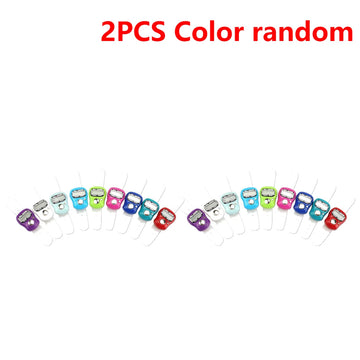 0-99999 Finger Counter Ring 5 Digital LED Electronic Handheld Tally Counter Clicker Counter with Islamic Tasbih Bead 1-10PCS Apsilon