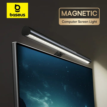 【New Sale】Baseus Magnetic Computer Screen Light Desk Lamp Laptop Hanging USB Light Table Lamp LED Monitor Light Reading Light Apsilon