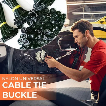 Cable tie buckle fixed through the core nail cable tie buckle mudguard fender inner lining trunk buckle Apsilon