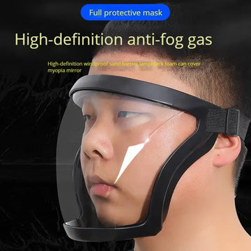 Anti-fog protective mask - Dust and splash resistant, suitable for sports, cycling, work, grinding, weeding/mowing, and more Apsilon