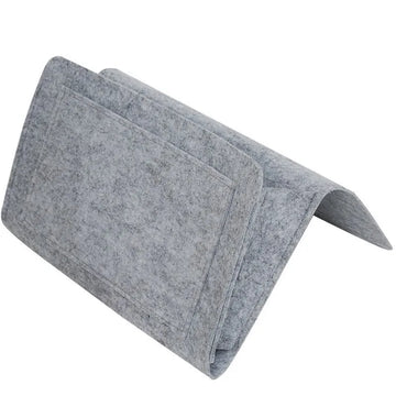 Storage Hang Bag Felt Dormitory Bed Sofa Bedroom Carpet Store Content For CD Magazines, Stationery Pad Mobile Phones Sundries Apsilon