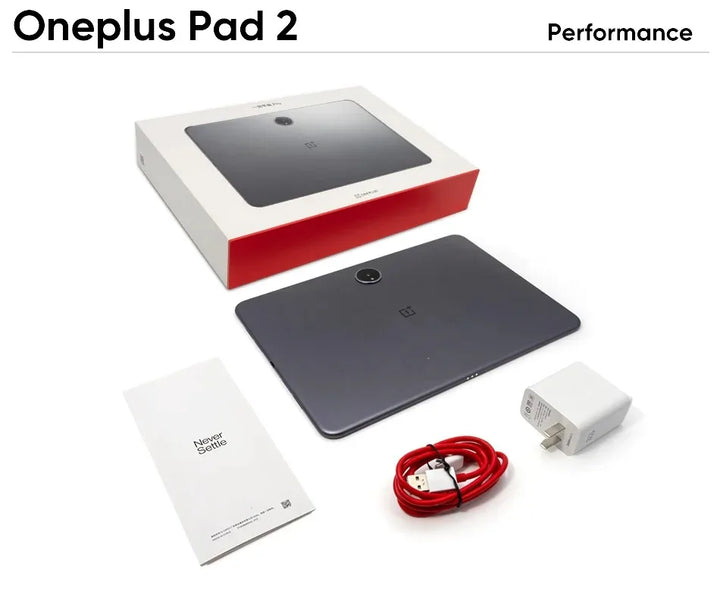 OnePlus Pad 2 Snapdragon 8 Gen 3 12GB+256GB Stroage 12.1'' 144Hz Screen 67W SUPERVOOC 13MP Camera OS 14.1 2024 Pad Android