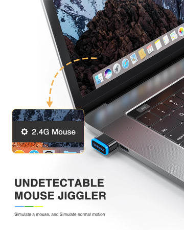 Undetectable Mouse Mover Keeps Computer Awake Simulate Mouse USB Mouse Jiggler Seenda Computer Accessories Apsilon