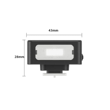 Ulanzi SL01 SL02 SL03 Mini Camera Flash Light SpeedLite GN8 6500K for Canon Sony Nikon Camera DSLR Vlog Live Outdoor Photography Apsilon