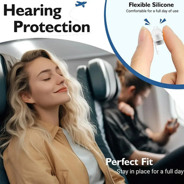 HUAK High Fidelity Silicone Ear Plugs for Noise Cancelling Washable Reusable Musicians Motorcycles Sleeping Work, Study, Swim Apsilon