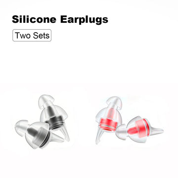 HUAK High Fidelity Silicone Ear Plugs for Noise Cancelling Washable Reusable Musicians Motorcycles Sleeping Work, Study, Swim Apsilon