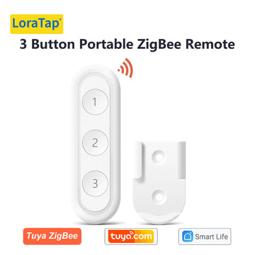LoraTap ZigBee 3.0 Wireless 14 EU US Push Button Remote Tuya Scene Automation Control Switch Smart Life App Hub Need Apsilon