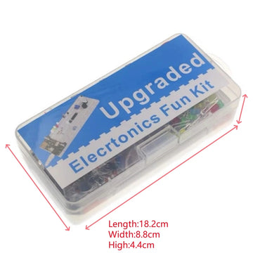Electronic Components Kit Pack Starter DIY Project For Arduino UNO R3 Common Capacitors Resistors Capacitors 830-well Breadboard Apsilon