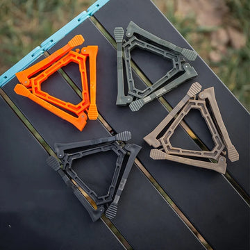 Portable Gas Canister Stand Universal Tripod Folding Frame Outdoor Camping Gas Tank Stove Base Holder Camping Supplies Apsilon