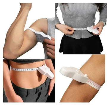Automatic Telescopic Tape Measure Body Measuring Tape Sewing Ruler Tools Centimeter Tapes For Body Meter Measure White Tools Apsilon