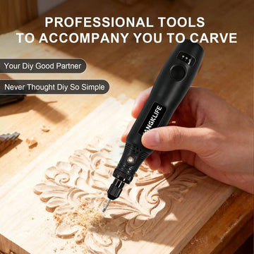 JANGKLIFE USB Cordless Rotary Tool Kit Woodworking Engraving Pen DIY For Jewelry Metal Glass Mini Wireless Drill Apsilon