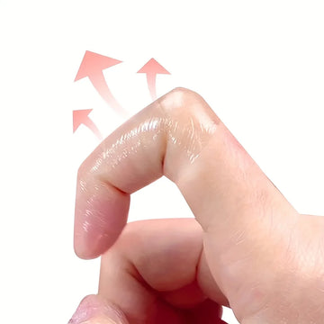 1 Roll Transparent Self-Adhesive Tape, PU Material Bandage, Portable Finger Protector, Anti-Friction Sticker for Bathing Apsilon