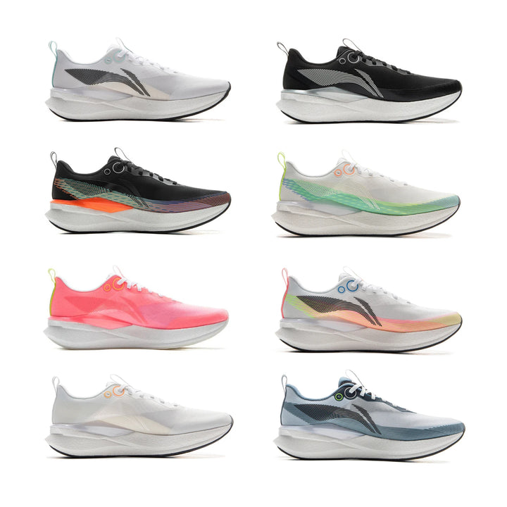 Li-Ning Men's RED HARE 8 PRO Racing Running Shoes BOOM FIBER Cushion Stable Sport Shoes Anti-Slip Wearable Sneakers ARPV003 Apsilon