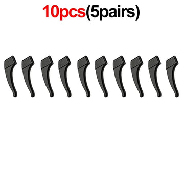 2/40pcs Silicone Ear Hook Anti-slip Glasses Leg Ear Sleeve Bracket Fastener Sunglasses Accessories Grip Anti-fall Eyewear Holder Apsilon